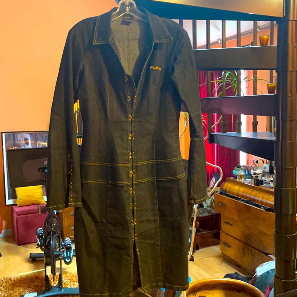 fubu denim dress